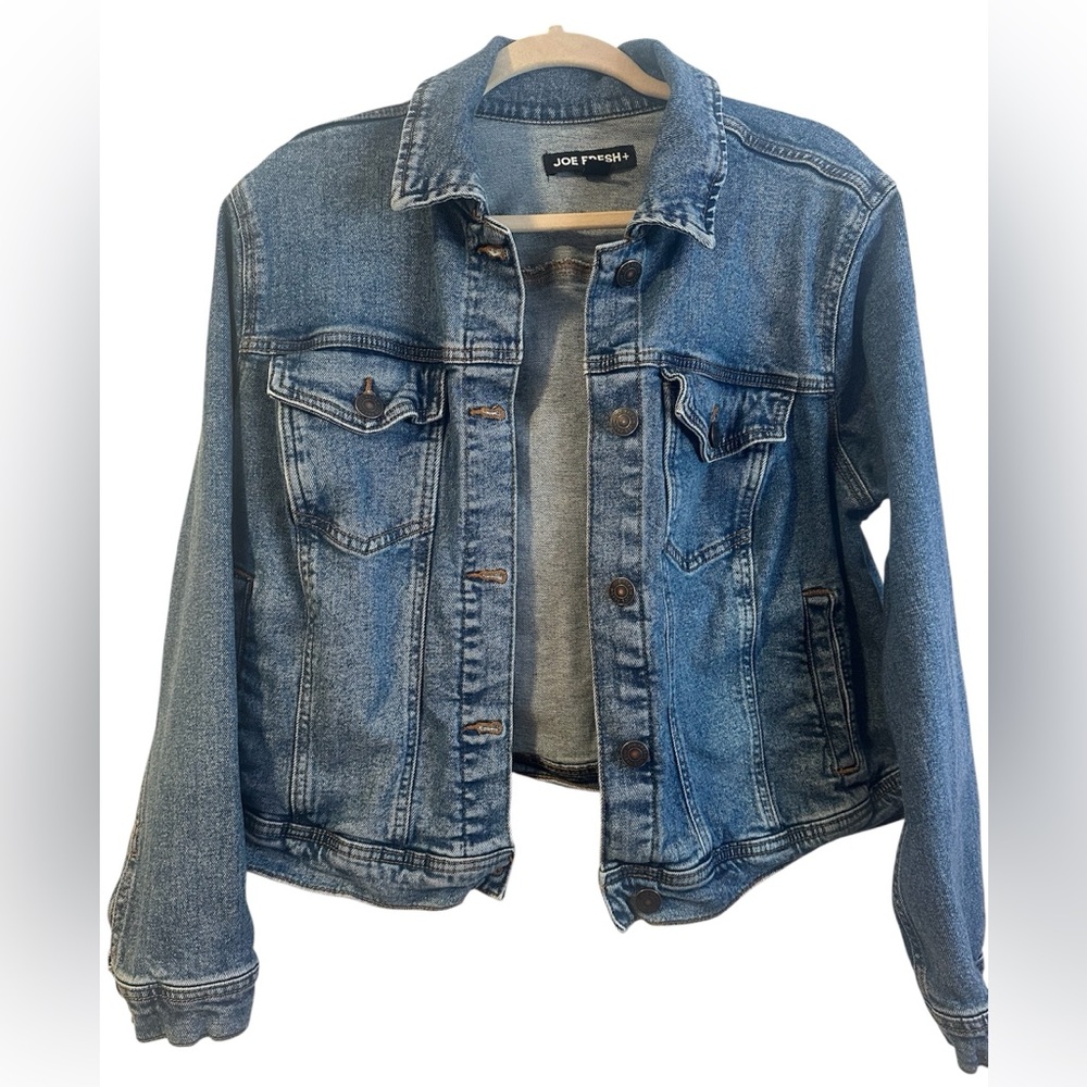 Joe Fresh denim jacket women’s 1x